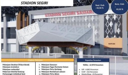 Sri Mulyani Update Revitalisasi Stadion Segiri, Progres Capai 42,56 Persen