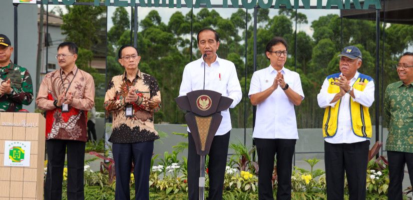 Persiapan Pemindahan ASN, RS Hermina Nusantara Diresmikan Presiden Jokowi