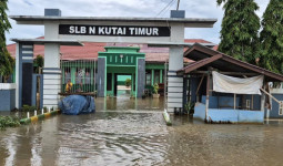 Sejumlah Sekolah Terendam Banjir, Pelajar di Kutim Diliburkan