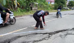 Tanah Amblas di Loa Janan, Reza Desak PU Lakukan Penanganan dan Investigasi
