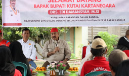 Desa Rapak Lambur Jadi Lokasi Percontohan Program Optimalisasi Lahan Pertanian Kukar