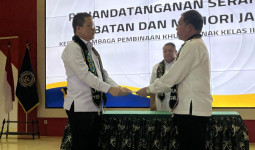 LPKA Kelas II Tenggarong Alami Pergantian Kepemimpinan, Auliya Zulfahmi Resmi Jabat Kepala Baru