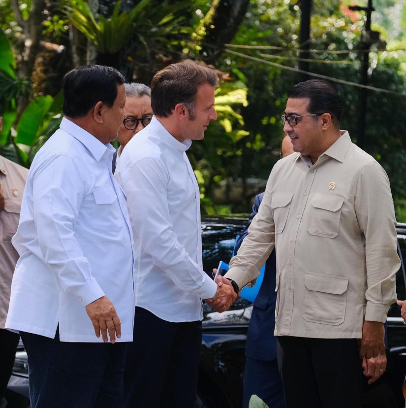 Menteri Ekraf sambut kedatangan bersejarah Presiden Macron ke Candi Borobudur