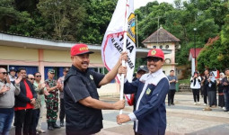 Bupati Edi Damansyah Lepas Kontingen KTNA Kukar untuk PEDA XI Tingkat Provinsi Kaltim