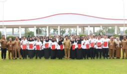 Sekda Kukar Serahkan SK PPPK untuk 166 Pegawai Setkab