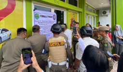 Langgar Regulasi Tarif, Kantor Maxim di Samarinda Disegel Satpol PP Kaltim