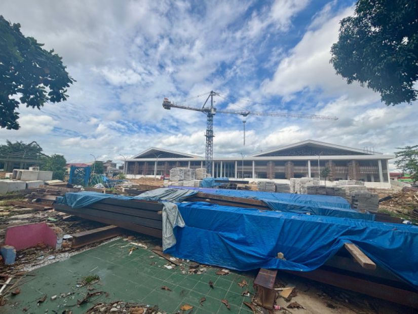 Pemkab Kukar Siapkan RTH di Depan Pasar Semi Modern untuk Tempat Bersantai Warga