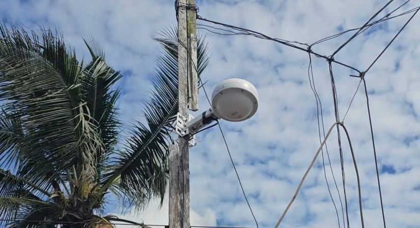 Puluhan Warga Desa Sungai Bawang Dapat Akses Internet Gratis Pertama Kali