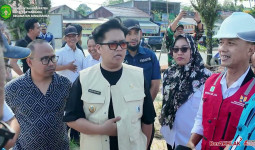 Wabup Kukar Cek Pembangunan Jalan dan Jembatan di Sangasanga