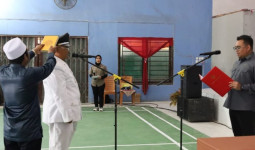 Bupati Kukar Lantik Pj Kades Sebuntal, Tekankan Sinergi dan Pembangunan Berbasis RT