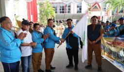Kukar Kirim Kontingen ke Fornas VIII NTB dengan Semangat Juang