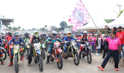 Ratusan Rider Ramaikan Trail Arjuna Adventure 2025 di Kukar