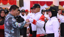 Sunggono Resmi Membuka Pusdiklat Paskibraka Kukar 2025