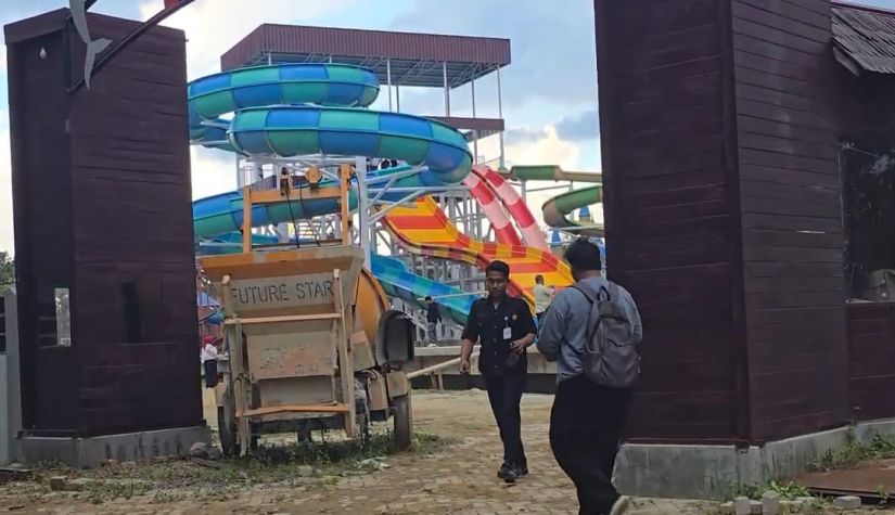 Waterboom Pulau Kumala Dibangun, Target Rampung 2026