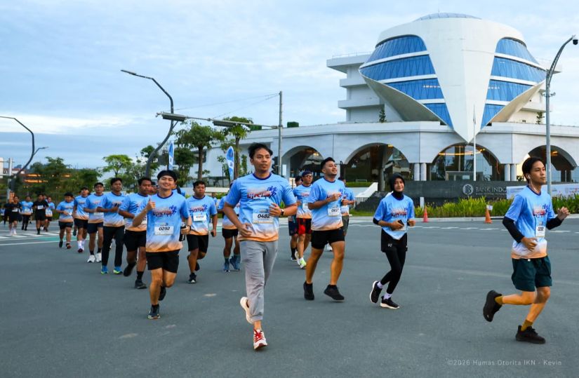 Diikuti oleh ratusan peserta, Nusantara QRIS Run 5K sukses diselenggarakan di KIPP Nusantara, pada Minggu (8/2/2026).