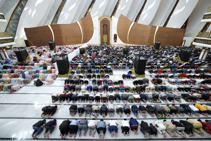 Tarawih Perdana di Masjid Negara IKN Satukan Ribuan Jamaah, Hidupkan Ruang Ibadah di Nusantara 