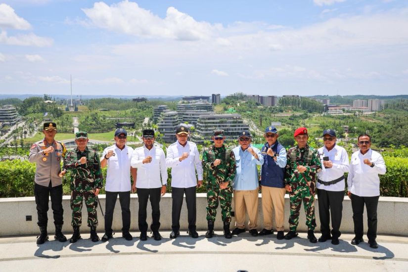 Menkopolkam RI Tinjau IKN, Apresiasi Progres dan Kesiapan Infrastruktur Kawasan Nusantara