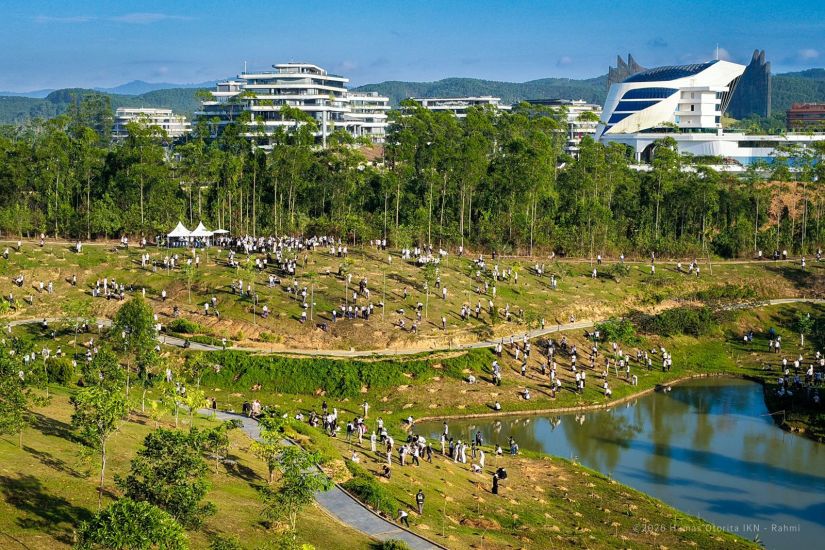 1.200 Pohon Ditanam di Ibu Kota Nusantara untukk Peringati Hari Konservasi Alam Sedunia
