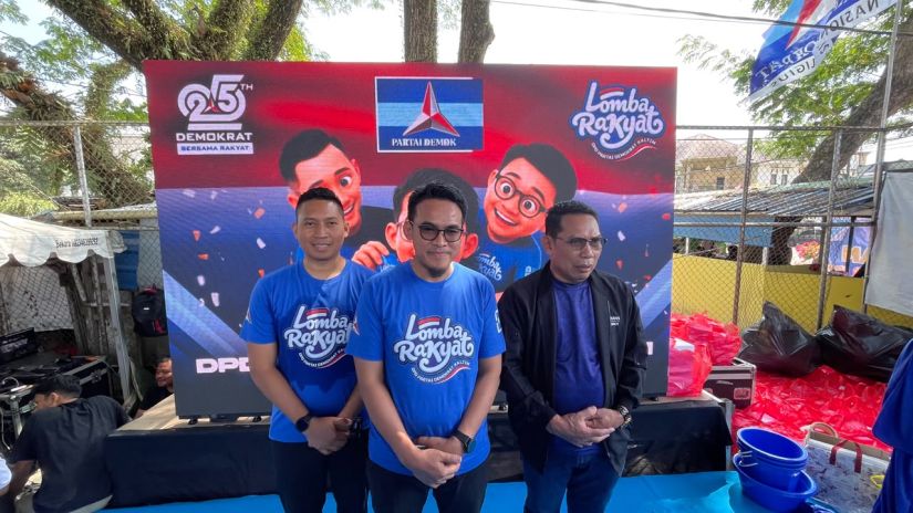 Demokrat Kaltim Gelar Lomba Rakyat di HUT ke-25